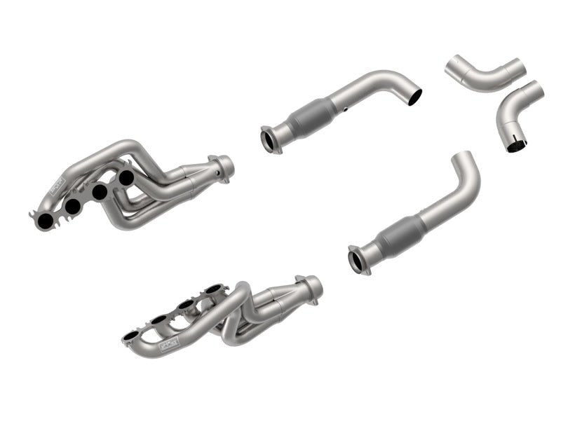 Kooks Headers - Kooks 2020 Mustang GT500 5.2L 2in x 3in SS Headers w/GREEN Catted Connection Pipe - Demon Performance