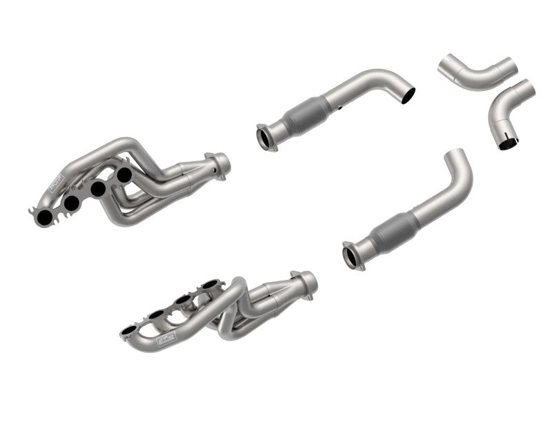 Kooks Headers - Kooks 2020 Mustang GT500 5.2L 2in x 3in SS Headers w/GREEN Catted Connection Pipe - Demon Performance