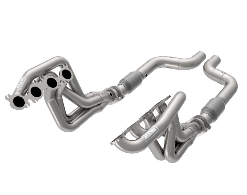 Kooks Headers - Kooks 2020 Mustang GT500 5.2L 2in x 3in SS Headers w/GREEN Catted Connection Pipe - Demon Performance