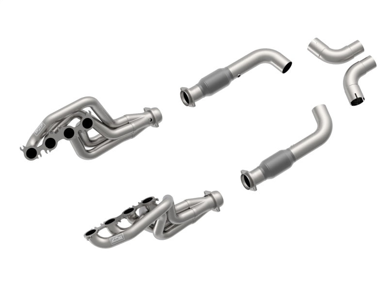 Kooks Headers - Kooks 2020 Mustang GT500 5.2L 2in x 3in SS Headers w/GREEN Catted Connection Pipe - Demon Performance