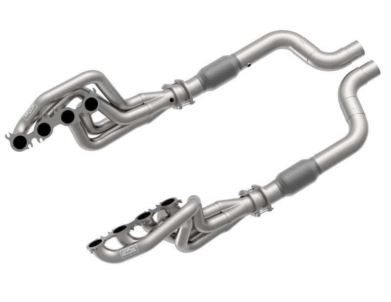 Kooks Headers - Kooks 2020 Mustang GT500 5.2L 2in x 3in SS Headers w/GREEN Catted Connection Pipe - Demon Performance