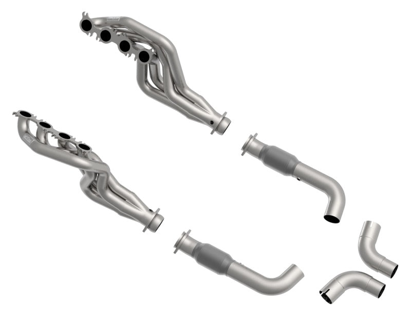 Kooks Headers - Kooks 2020 Mustang GT500 5.2L 2in x 3in SS Headers w/GREEN Catted Connection Pipe - Demon Performance