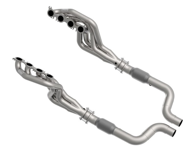 Kooks Headers - Kooks 2020 Mustang GT500 5.2L 2in x 3in SS Headers w/GREEN Catted Connection Pipe - Demon Performance