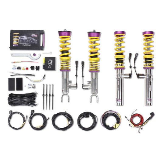 KW - KW Coilover Kit DDC ECU Porsche 911 (997) Carrera 2 - Demon Performance