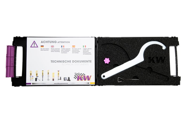 KW - KW Coilover Kit V1 Audi Q5 (8R); all models; all enginesnot equipped w/ electronic dampening - Demon Performance