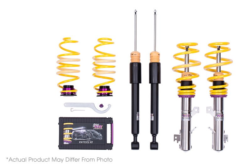 KW - KW Coilover Kit V1 Porsche 911 (997) Carrera/Carerra S Coupe/Convertible w/o PASM - Demon Performance