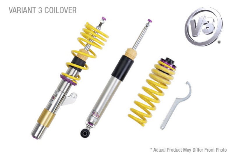 KW - KW Coilover Kit V3 16 - 17 Porsche Macan (95B) w/o Air Suspension w/PASM (Must Deactivate PASM) - Demon Performance