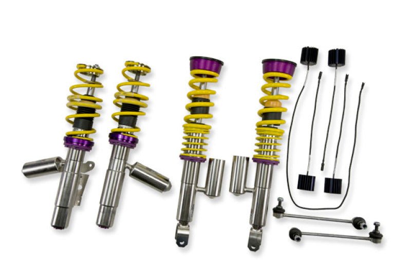 KW - KW Coilover Kit V3 Porsche 911 (997) Turbo Coupe w/ PASM (Must Deactivate PASM) - Demon Performance