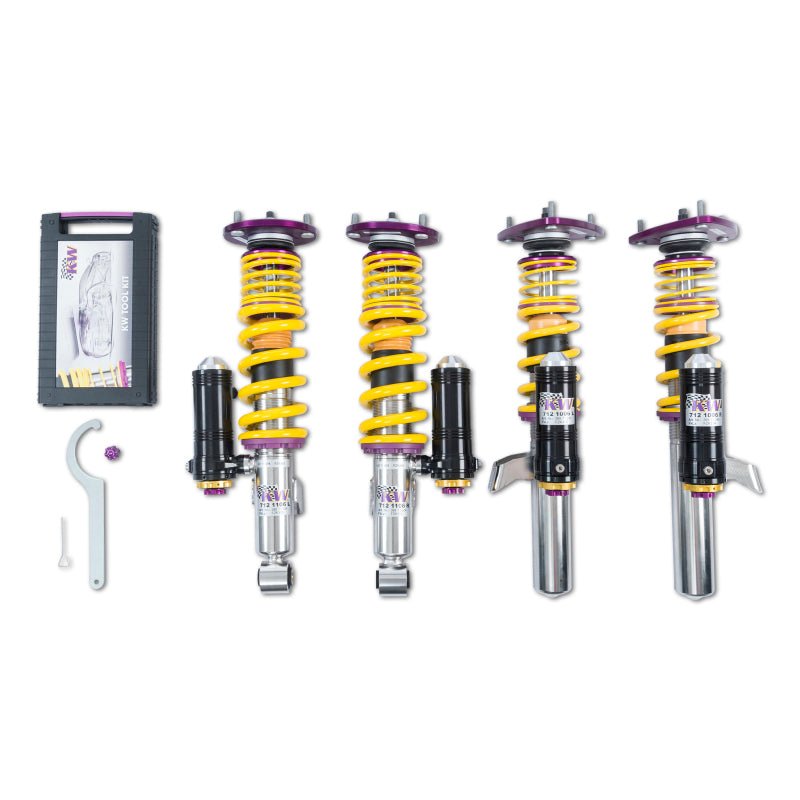 KW - KW Porsche 911 996 GT2 GT3 Clubsport Coilover Kit 3 - Way - Demon Performance