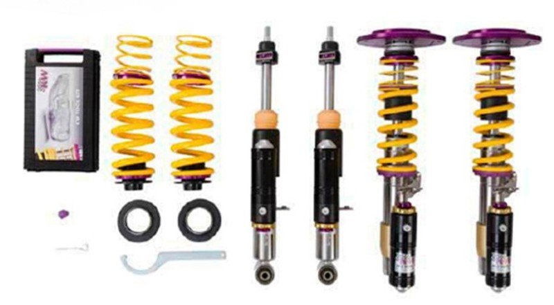 KW - KW Porsche 911 GT3RS 991.2 With OE NoseLift Clubsport Coilover Kit 3 - Way - Demon Performance