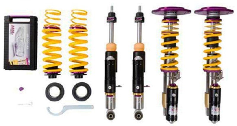 KW - KW Porsche 911 GT3RS 991.2 Without OE NoseLift Clubsport Coilover Kit 3 - Way - Demon Performance