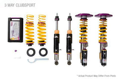 KW - KW Porsche Turbo Coupe Convertible w/ PDCC Clubsport Coilover Kit 3 - Way - Demon Performance
