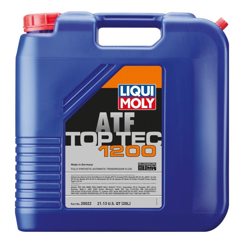 LIQUI MOLY - LIQUI MOLY 20L Top Tec ATF 1200 - Demon Performance