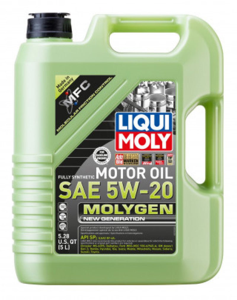 LIQUI MOLY - LIQUI MOLY 5L Molygen New Generation Motor Oil SAE 5W20 - Demon Performance