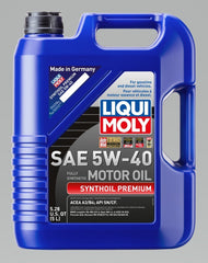 LIQUI MOLY - LIQUI MOLY 5L Synthoil Premium Motor Oil SAE 5W40 - Demon Performance