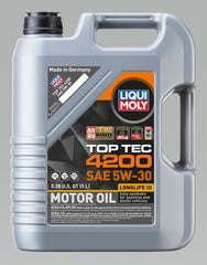 LIQUI MOLY - LIQUI MOLY 5L Top Tec 4200 New Generation Motor Oil SAE 5W30 - Demon Performance