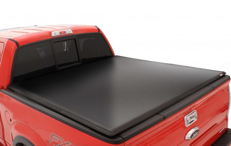 LUND - Lund 02-17 Dodge Ram 1500 (6.5ft. BedExcl. Beds w/Rambox) Genesis Tri-Fold Tonneau Cover - Black - Demon Performance