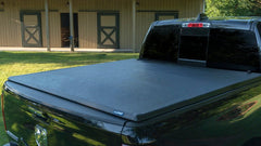 LUND - Lund 02-17 Dodge Ram 1500 (6.5ft. BedExcl. Beds w/Rambox) Genesis Tri-Fold Tonneau Cover - Black - Demon Performance