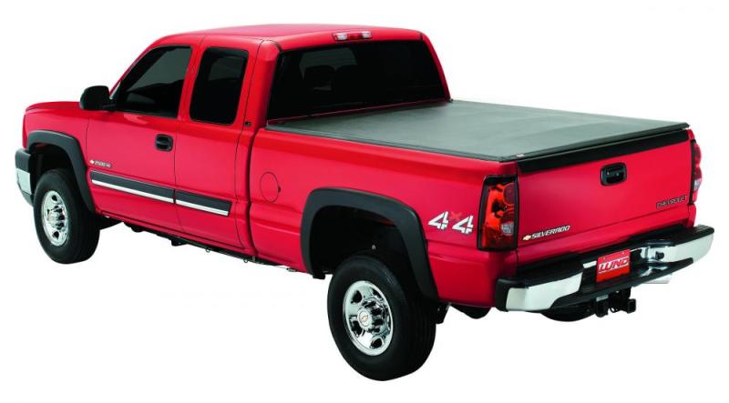 LUND - Lund 02-17 Dodge Ram 1500 (6.5ft. BedExcl. Beds w/Rambox) Genesis Tri-Fold Tonneau Cover - Black - Demon Performance