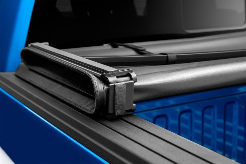 LUND - Lund 02-17 Dodge Ram 1500 (6.5ft. BedExcl. Beds w/Rambox) Genesis Tri-Fold Tonneau Cover - Black - Demon Performance