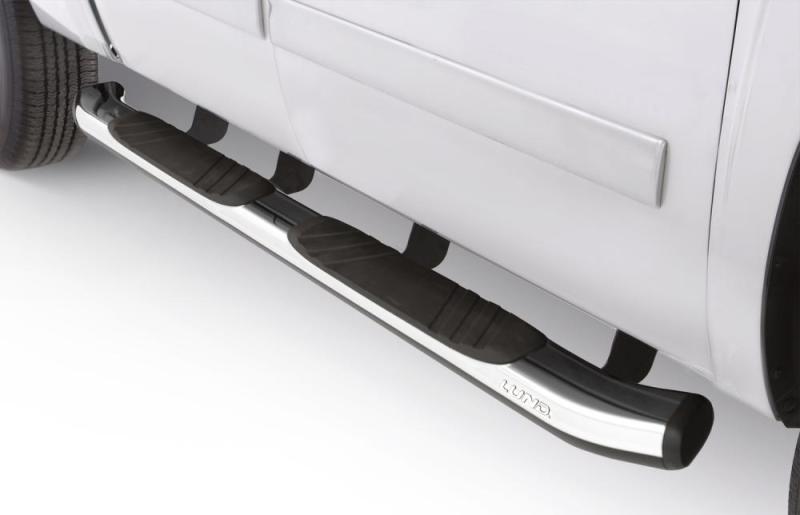 LUND - Lund 09-15 Dodge Ram 1500 Crew Cab (Built Before 7/1/15) 5in. Oval Bent Nerf Bars - Chrome - Demon Performance
