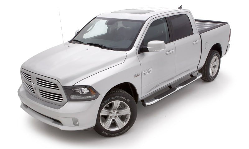 LUND - Lund 09-15 Dodge Ram 1500 Crew Cab (Built Before 7/1/15) 5in. Oval Bent Nerf Bars - Chrome - Demon Performance