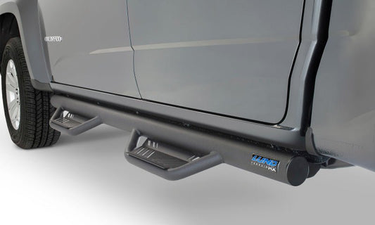 LUND - Lund 09-15 Dodge Ram 1500 Crew Cab (Built Before 7/1/15) Terrain HX Step Nerf Bars - Black - Demon Performance