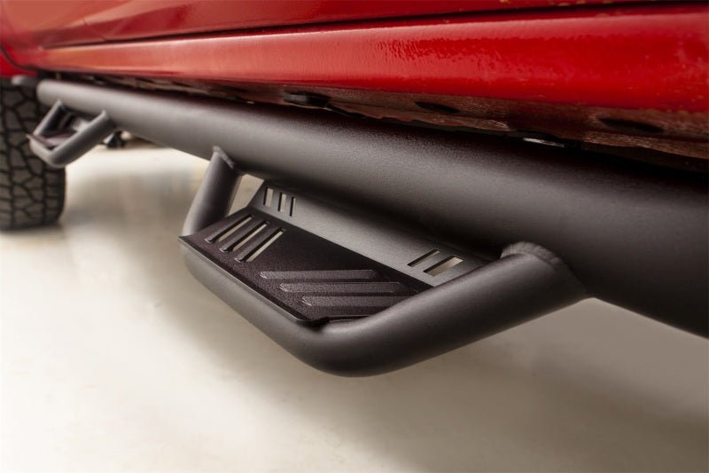 LUND - Lund 09-15 Dodge Ram 1500 Quad Cab (Built Before 7/1/15) Terrain HX Step Nerf Bars - Black - Demon Performance