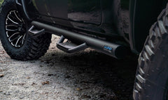 LUND - Lund 09-15 Dodge Ram 1500 Quad Cab (Built Before 7/1/15) Terrain HX Step Nerf Bars - Black - Demon Performance