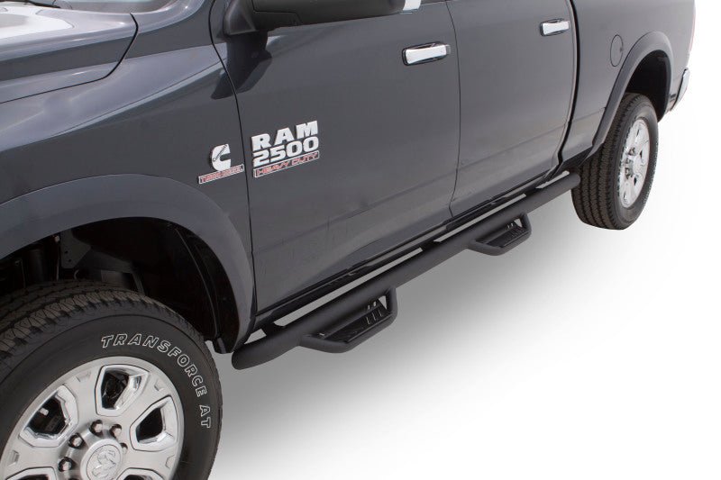LUND - Lund 09-15 Dodge Ram 1500 Quad Cab (Built Before 7/1/15) Terrain HX Step Nerf Bars - Black - Demon Performance