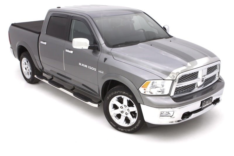 LUND - Lund 09-17 Dodge Ram 1500 Crew Cab (5.5ft. Bed) 5in. Oval WTW SS Nerf Bars - Polished - Demon Performance
