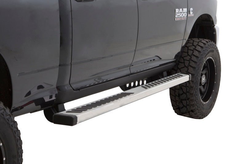 LUND - Lund 09 - 17 Dodge Ram 1500 Crew Cab Summit Ridge 2.0 Running Boards - Stainless - Demon Performance