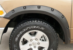 LUND - Lund 09-17 Dodge Ram 1500 RX-Rivet Style Textured Elite Series Fender Flares - Black (4 Pc.) - Demon Performance