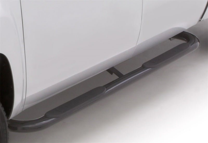 LUND - Lund 10-17 Dodge Ram 2500 Crew Cab 4in. Oval Curved Steel Nerf Bars - Black - Demon Performance