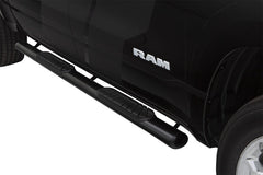 LUND - Lund 10-17 Dodge Ram 2500 Crew Cab 4in. Oval Straight Steel Nerf Bars - Black - Demon Performance