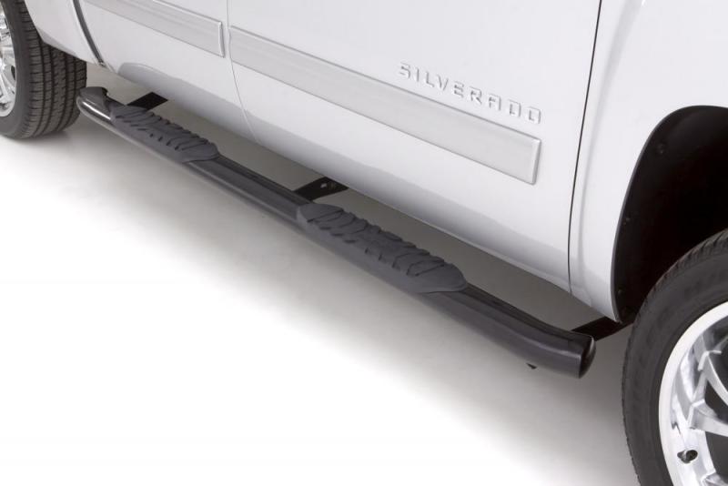 LUND - Lund 10-17 Dodge Ram 2500 Crew Cab 5in. Oval Curved Steel Nerf Bars - Black - Demon Performance