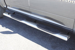 LUND - Lund 10-17 Dodge Ram 2500 Crew Cab 6in. Oval Straight SS Nerf Bars - Polished - Demon Performance