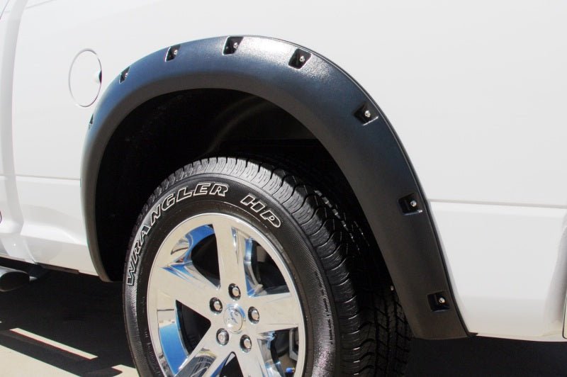 LUND - Lund 10-17 Dodge Ram 2500 RX-Rivet Style Smooth Elite Series Fender Flares - Black (2 Pc.) - Demon Performance