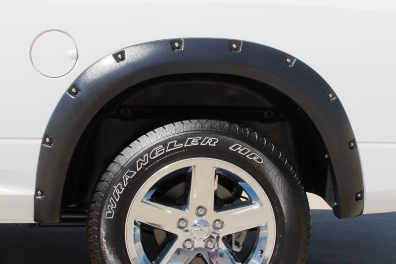 LUND - Lund 10-17 Dodge Ram 2500 RX-Rivet Style Smooth Elite Series Fender Flares - Black (2 Pc.) - Demon Performance