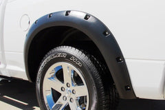 LUND - Lund 10-17 Dodge Ram 2500 RX-Rivet Style Smooth Elite Series Fender Flares - Black (2 Pc.) - Demon Performance