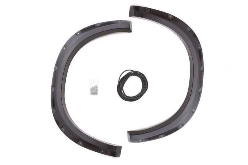 LUND - Lund 10-17 Dodge Ram 2500 RX-Rivet Style Smooth Elite Series Fender Flares - Black (2 Pc.) - Demon Performance