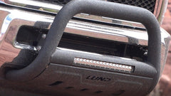 LUND - Lund 16 - 17 Nissan Titan XD Bull Bar w/Light & Wiring - Black - Demon Performance