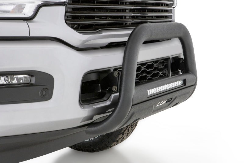 LUND - Lund 16 - 17 Nissan Titan XD Bull Bar w/Light & Wiring - Black - Demon Performance