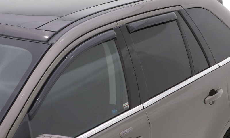 LUND - Lund 2017 Nissan Titan Crew Cab Ventvisor Elite Window Deflectors - Smoke (4 Pc.) - Demon Performance