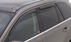 LUND - Lund 2017 Nissan Titan Crew Cab Ventvisor Elite Window Deflectors - Smoke (4 Pc.) - Demon Performance