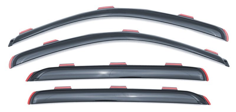 LUND - Lund 2017 Nissan Titan Crew Cab Ventvisor Elite Window Deflectors - Smoke (4 Pc.) - Demon Performance
