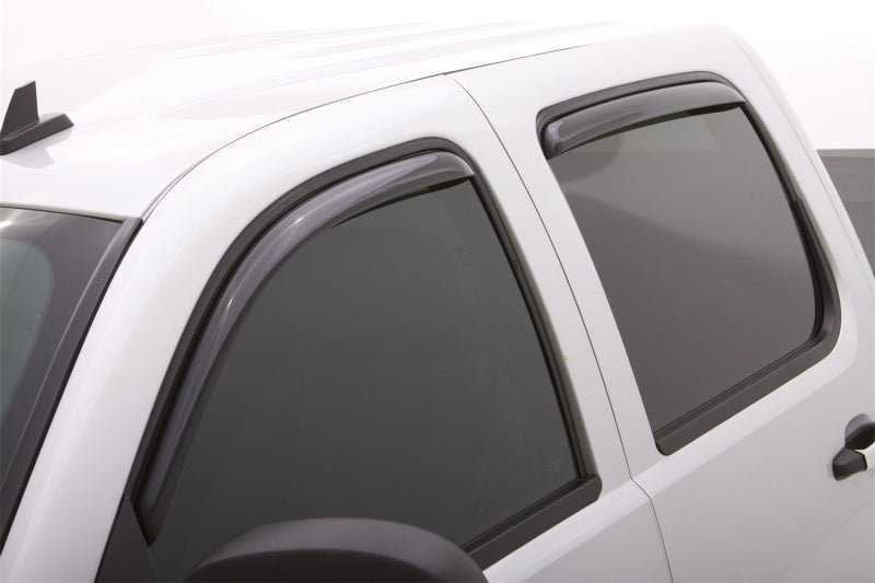 LUND - Lund 2017 Nissan Titan Crew Cab Ventvisor Elite Window Deflectors - Smoke (4 Pc.) - Demon Performance