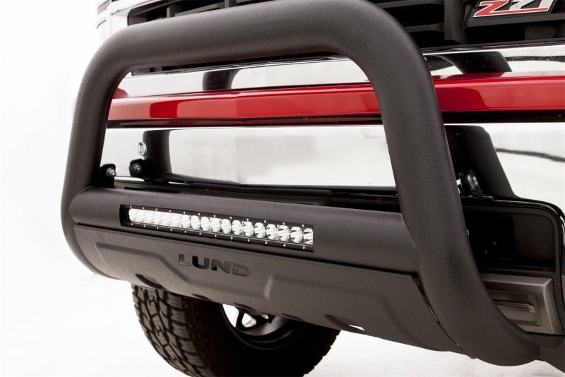 LUND - Lund 2019 RAM 1500 Bull Bar w/Light & Wiring - Black - Demon Performance
