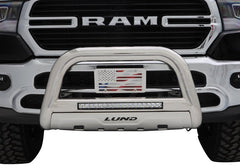 LUND - Lund 2019 RAM 1500 Bull Bar w/Light & Wiring - Polished - Demon Performance