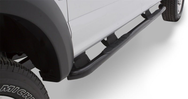 LUND - Lund 2019 RAM 1500 Crew Cab 3in. Round Bent Steel Nerf Bars - Black - Demon Performance